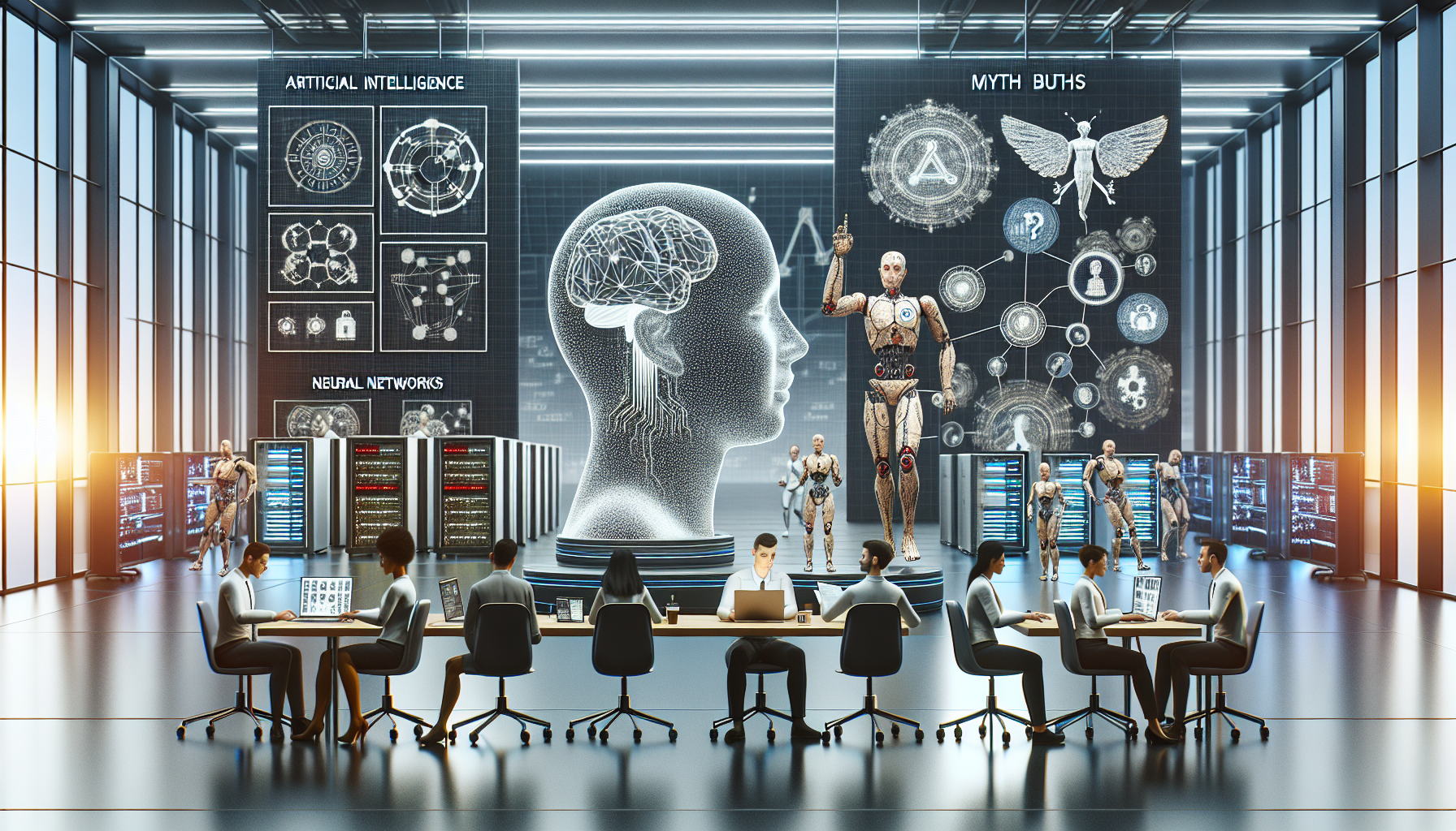 AI and Robotics: Debunking Myths of Human-Machine Synergy